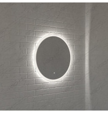Зеркало 337ск с LED подсветкой 6000К 9,6 Вт/м круглое 60 см с сенсорным выключателем