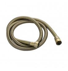 GFmark - Шланг душевой 1/2" 1,5 м. БРОНЗА металлический, рифлённый