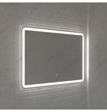 Зеркало 348ск с LED подсветкой 6000К 9,6 Вт/м 70 х 100 см с сенсорным выключателем