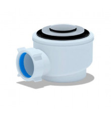 Ani E450CL, Сифон для душевого поддона 1 1/2"*50 h 53мм клик-клак(сетка)