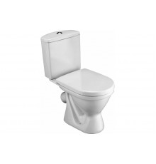 Унитаз-компакт Santek Алькор антивспл, косой вып, 2 реж, сиденье DP 1WH302140 441395