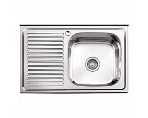 Мойка из нержавеющей стали накладная 50x80 см Ledeme L98050-R глянцевая Мойка из нержавеющей стали накладная 50x80 см Ledeme L98050-R глянцевая