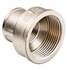 240 Муфта переходная НИКЕЛЬ 1/2"х3/8"